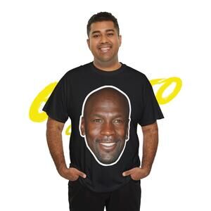 Michael Jordan Head Tshirt